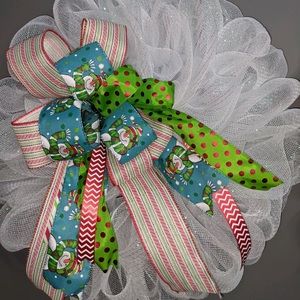 ⭐️winter deco mesh wreath